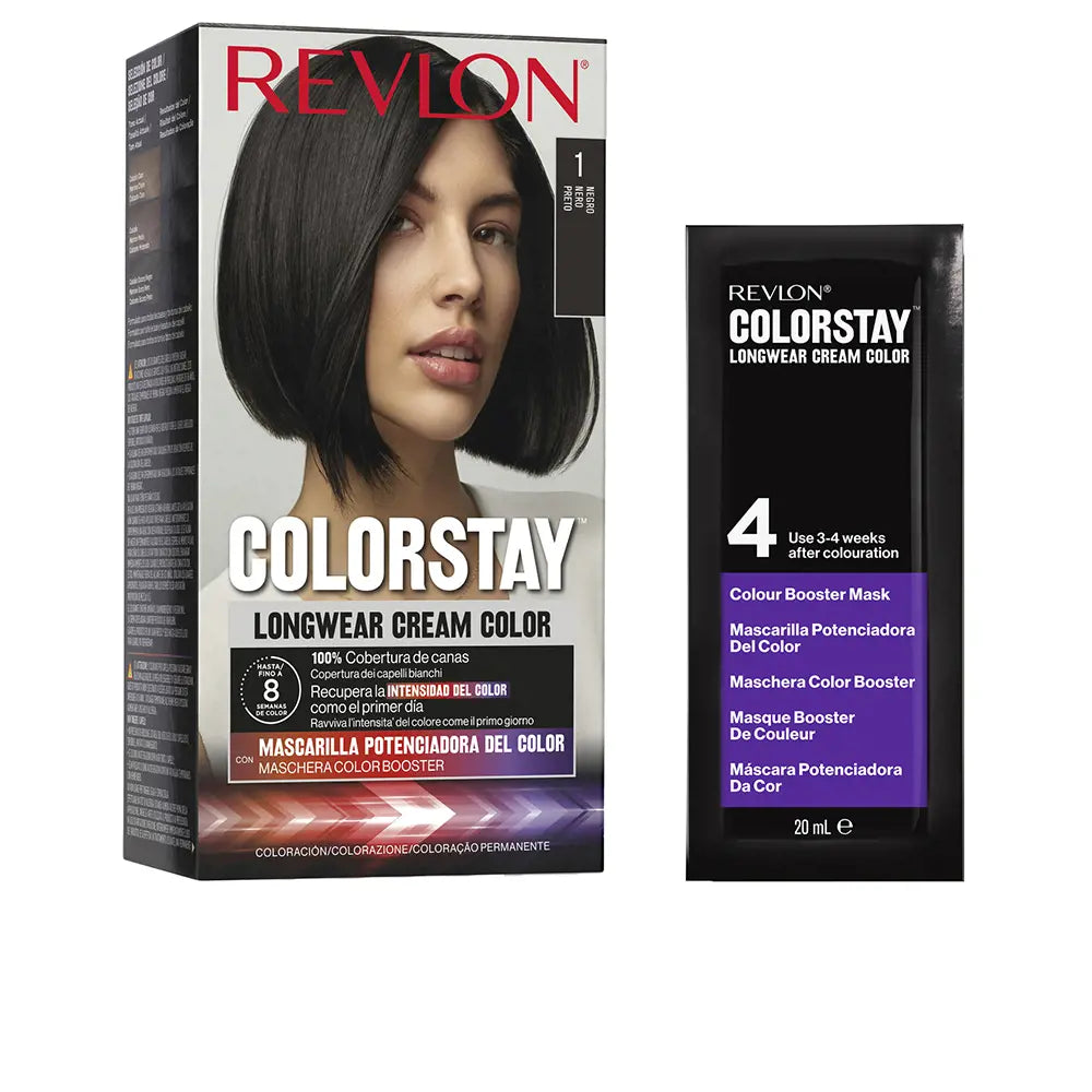 Revlon Colorstay Longwear Cream Color 1-Negro 4 U