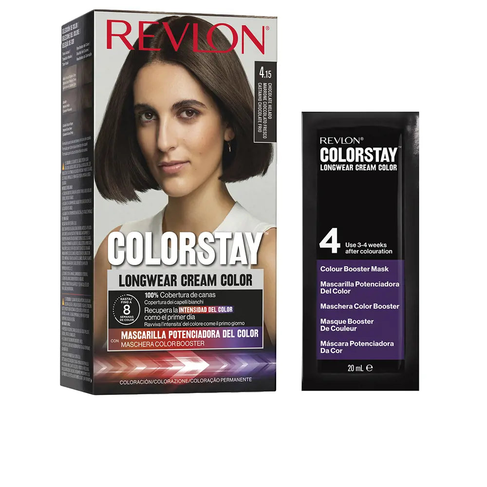 Revlon Colorstay Longwear Cream Color 4,15-Chocolate Helado 4 U