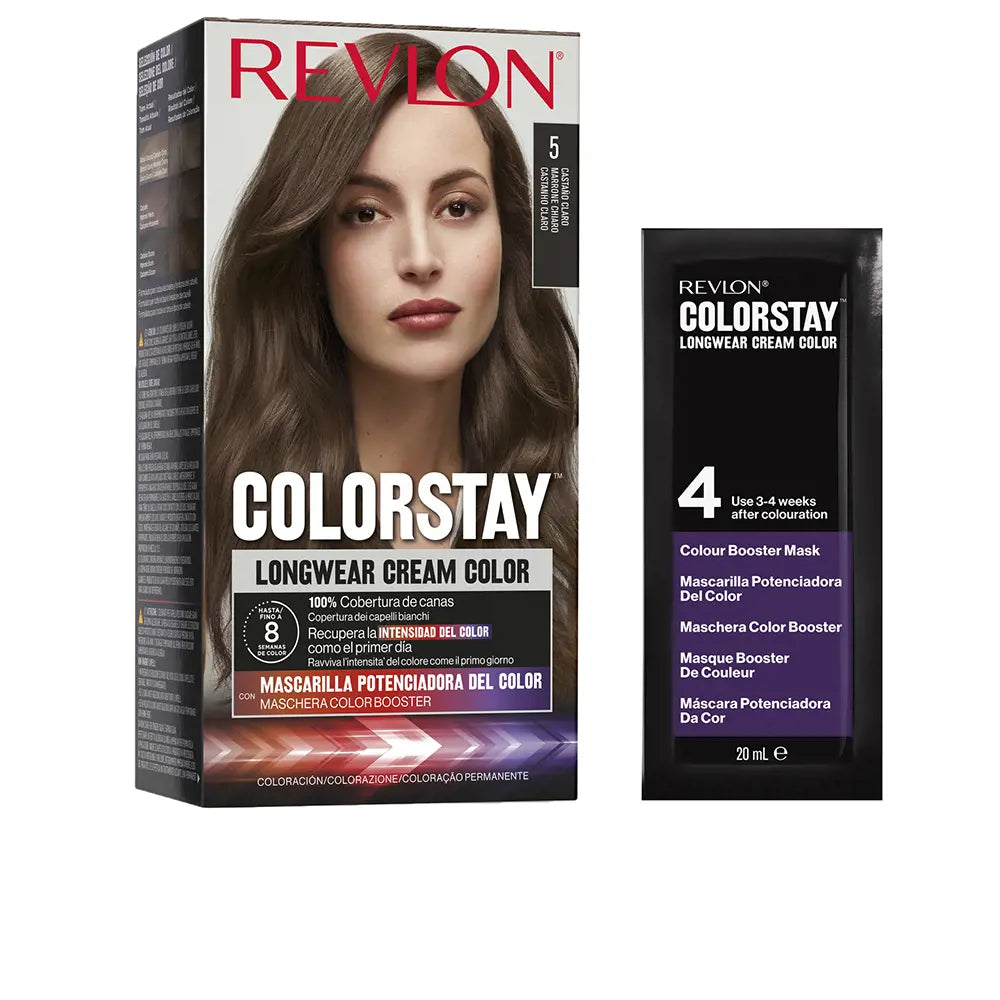 Revlon Colorstay Longwear Cream Color 5-Castaño Claro 4 U