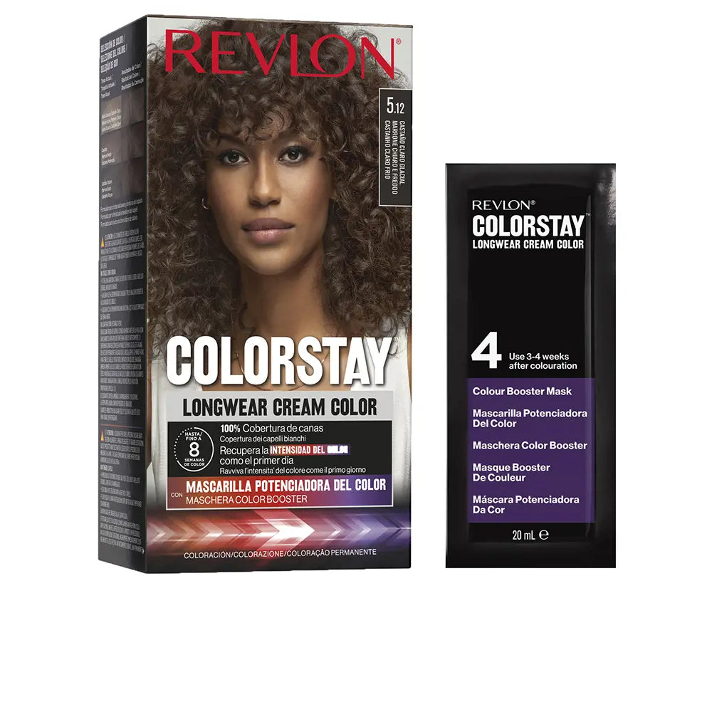 Revlon Colorstay Longwear Cream Color 5,12-Castaño Glacial 4 U