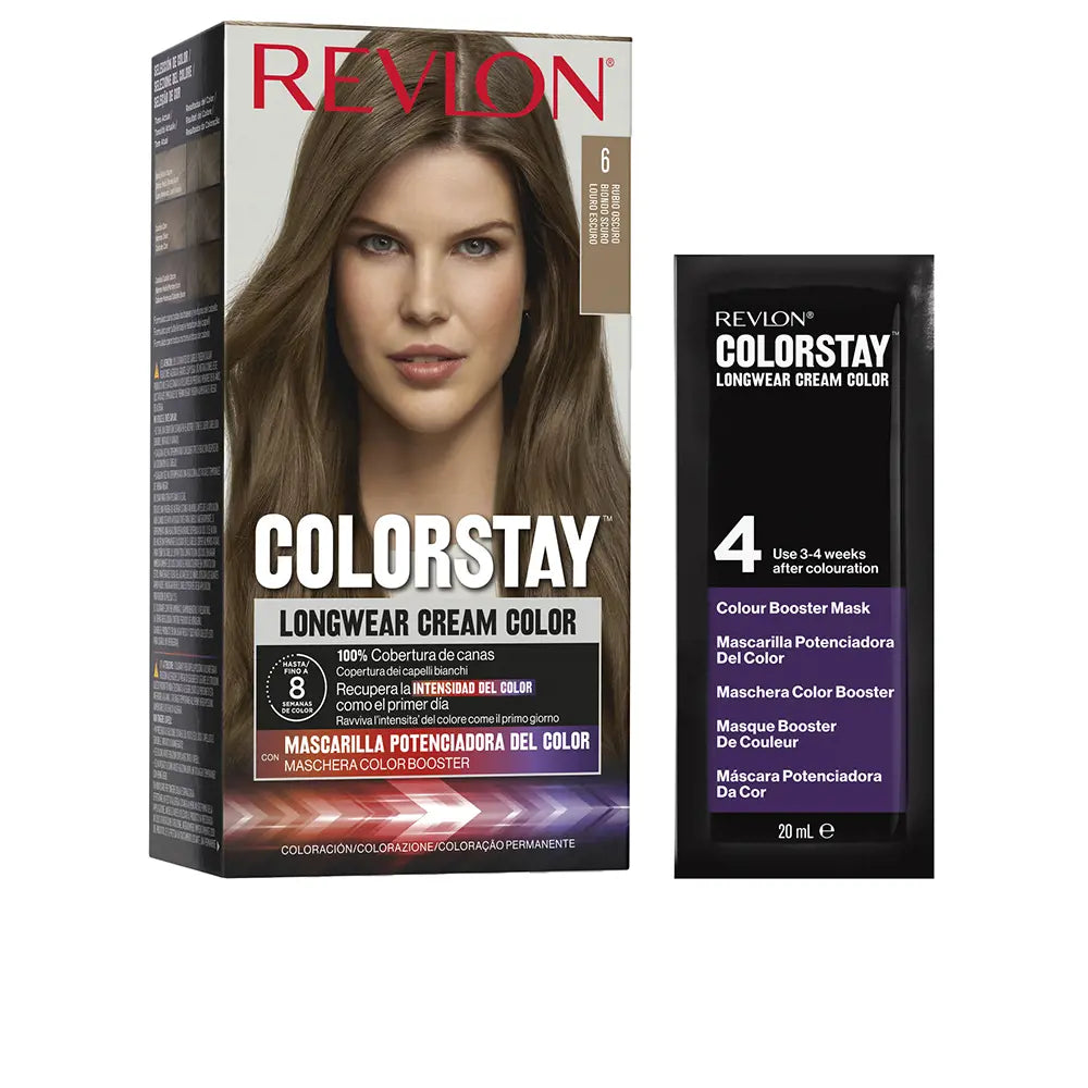 Revlon Colorstay Longwear Cream Color 6-Rubio Oscuro 4 U