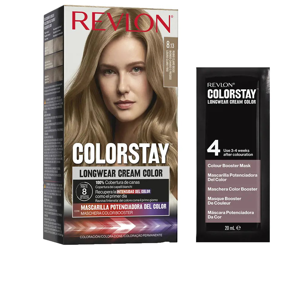 Revlon Colorstay Longwear Cream Color 8,13-Rubio Claro Beige 4 U